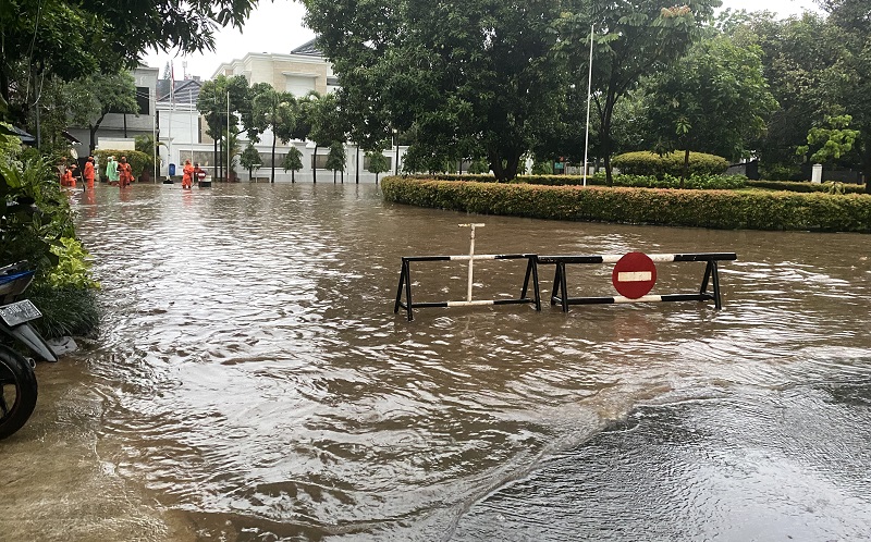 16 RT dan 7 Ruas Jalan di Jakarta Tergenang Banjir akibat Hujan Deras, Ini Rinciannya