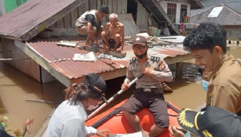 Banjir di Sintang Rendam 2.000 Rumah Warga Serawai, 5.000 Jiwa Terdampak 