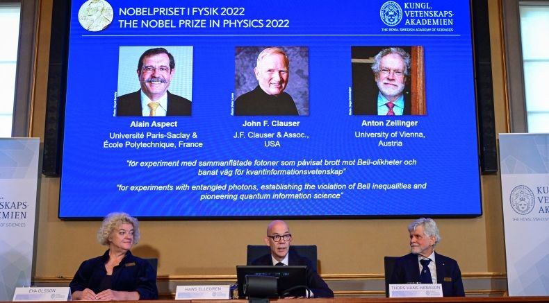Eksperimen Partikel Subatom, 3 Ilmuwan Ini Diganjar Hadiah Nobel Fisika 2022 