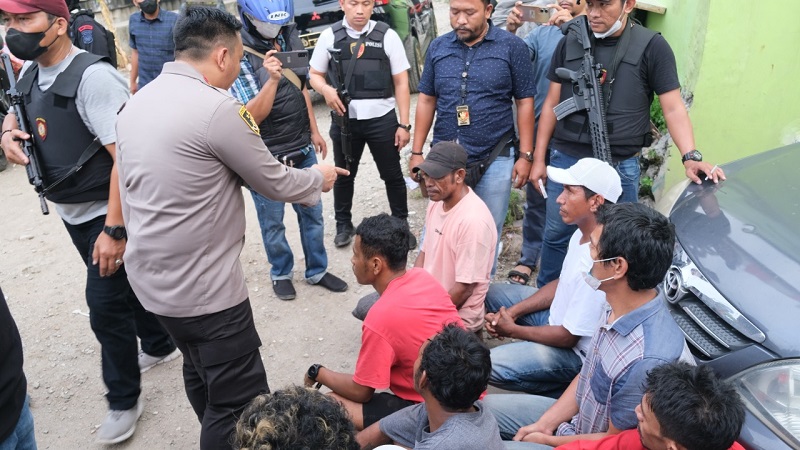 Kampung Ambon Kembali Digerebek, Polisi Tangkap 8 Pengedar Narkoba