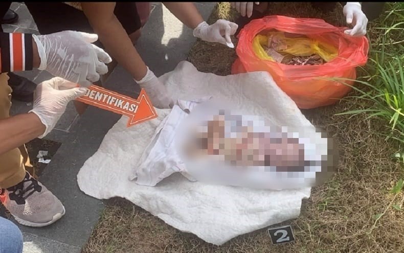 Gianyar Gempar! Mayat Bayi Terbungkus Kresek Dibuang di Halaman Puskesmas