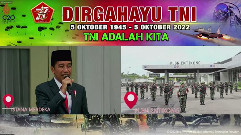 Momen Jokowi Tanya Prajurit TNI Perbatasan: Tunjangan Cukup? Nggak Usah Takut dengan Panglima