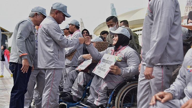 Edy Rahmayadi Serahkan Hibah GOR ke Pemkab Pakpak Bharat, Ini Pesannya untuk Atlet