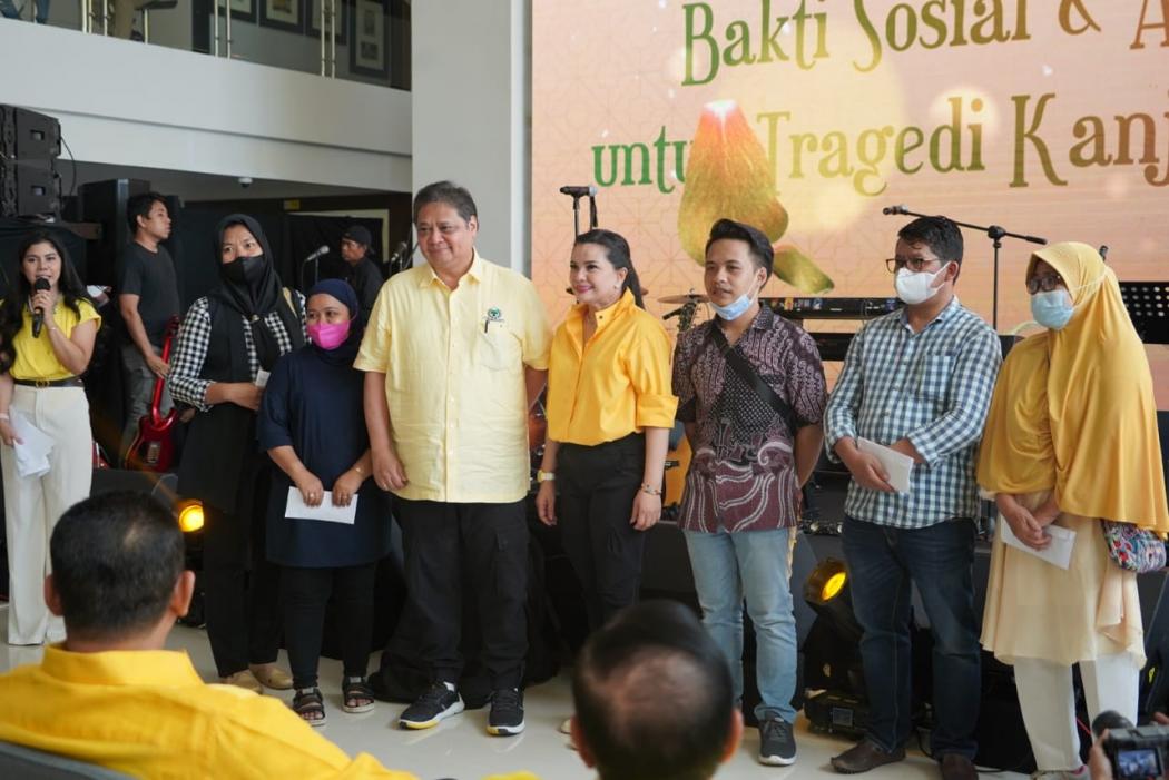 Yanti Airlangga: Golkar dan Dewa 19 Galang Donasi untuk Aksi Sosial