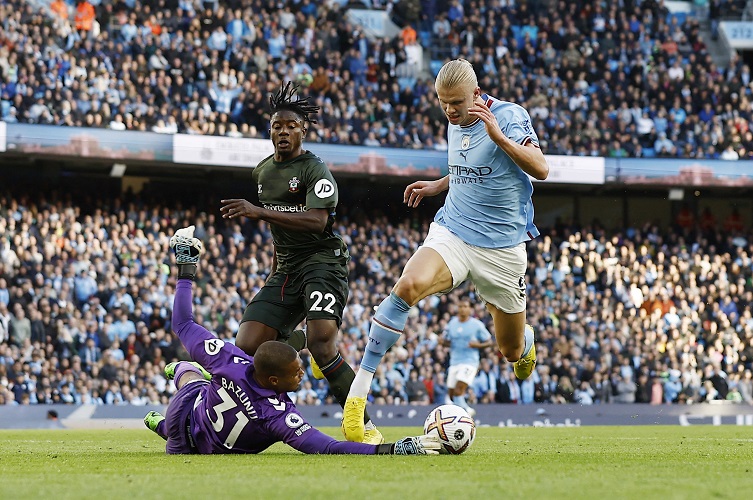 Hasil Man City Vs Southampton: Erling Haaland Pamer Aksi Lagi, The Citizens Menang Besar