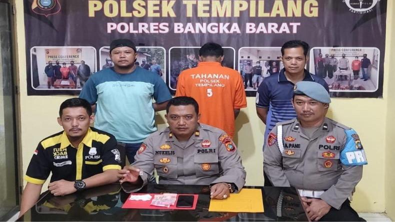 Kurir Sabu di Bangka Barat Ditangkap Polisi saat Transaksi