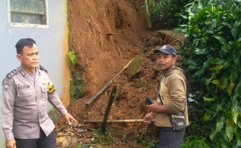 Longsor di Megamendung Bogor, 11 Rumah Rusak