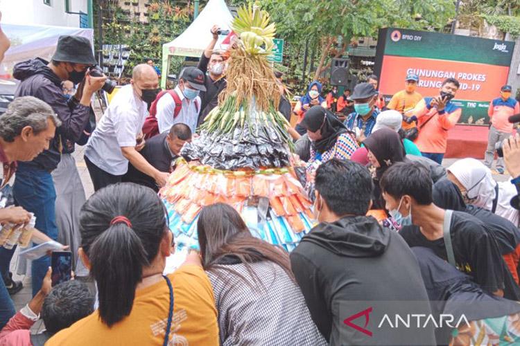 BPBD DIY Larung Gunungan Covid-19, Harap Pandemi Jadi Endemi