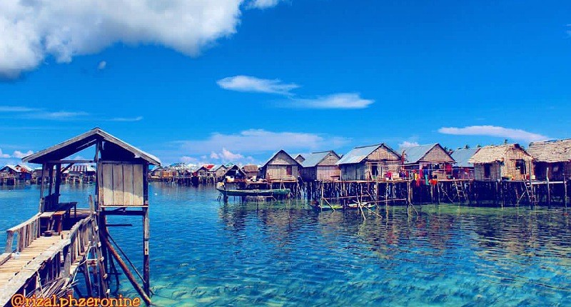 Unik, Ada di Indonesia Perkampungan Tengah Laut, Penduduknya Dijuluki Manusia Ikan