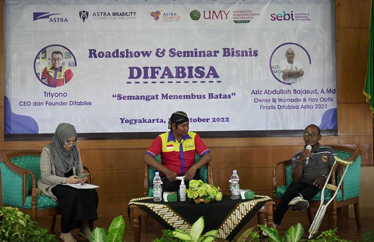 Penyandang Disabilitas Sukses Kembangkan Bisnis, Keterbatasan Fisik Bukan Halangan