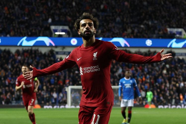 Hasil Rangers Vs Liverpool: Salah Hattrick, The Reds Pesta Gol 7-1