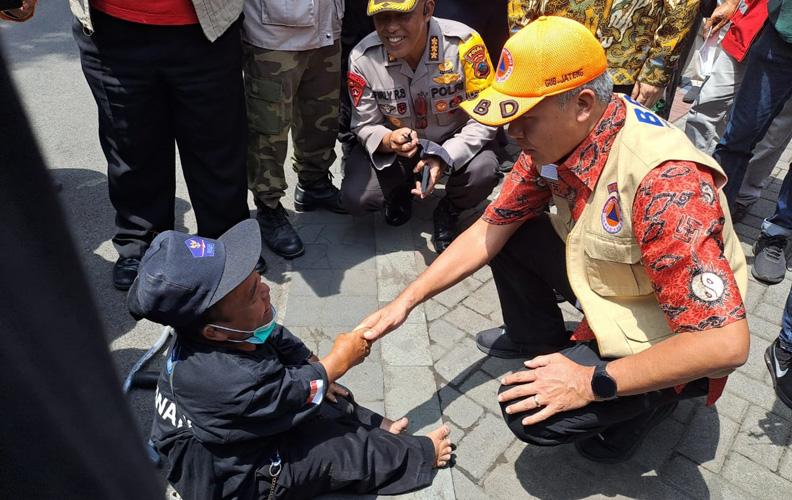 Ganjar Ingatkan Prioritas Utama Selamatkan Korban Jiwa saat Terjadi Bencana
