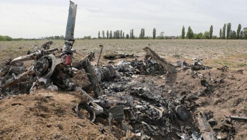 Ukraina Tembak Jatuh 4 Helikopter Rusia dalam 18 Menit