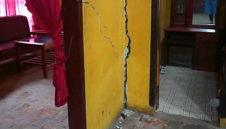 Terdampak Likuefaksi, Puluhan Rumah Warga di Tulungagung Rusak