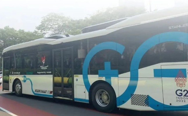 Spesifikasi Bus Listrik 12 Meter Produksi PT INKA untuk KTT G20