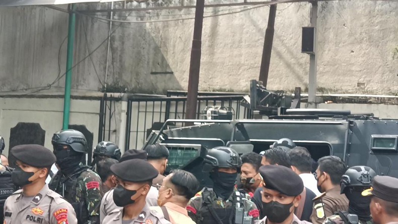 Ferdy Sambo Tiba di PN Jaksel, Dikawal Mobil Brimob