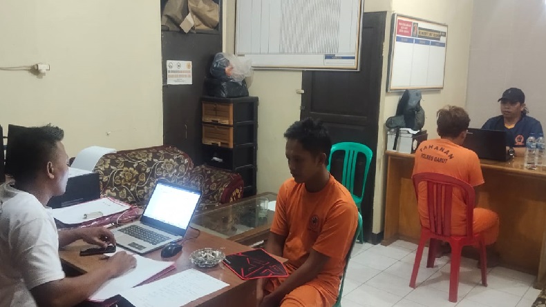 Tepergok Hendak Curi Motor, 2  Pemuda Ditangkap Warga Cisurupan Garut