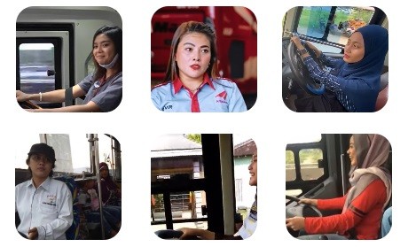 8 Sopir Bus Cantik Idola Busmania, Ada yang Punya Perusahaan Otobus Sendiri 