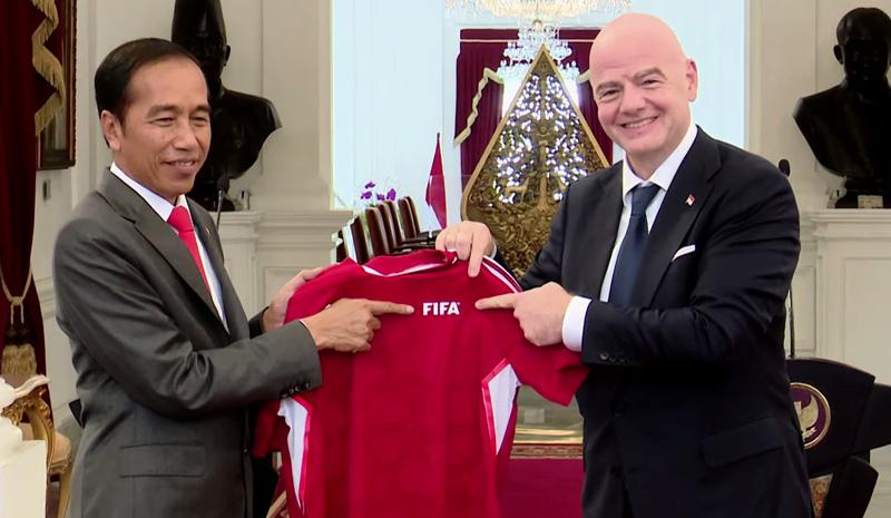 PSSI Tak Hadir, Jokowi : Tadi Urusan FIFA dengan Pemerintah