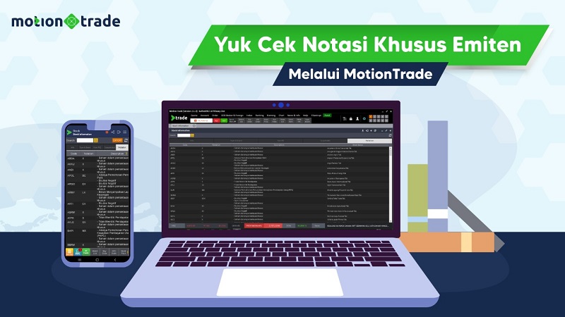 Waspada dalam Berinvestasi, Yuk Cek Notasi Khusus Emiten di MotionTrade!