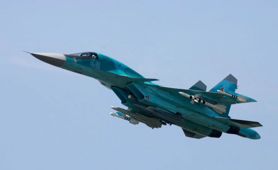 Pesawat Pengebom Su-34 Rusia Jatuh di Pegunungan, Pilot Tewas