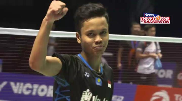 Hasil Bright Up Cup 2022: Tampil Solid, Anthony Ginting Tekuk Chico Aura Dwi