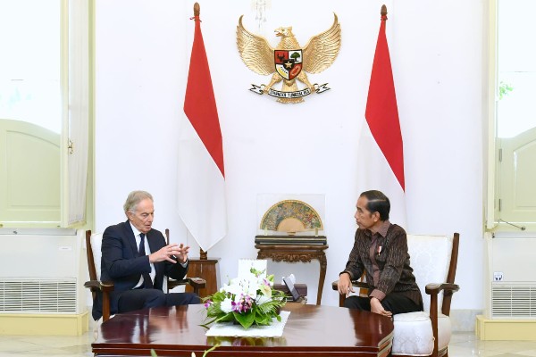 Jokowi Minta Tony Blair Bantu Promosikan IKN ke Dunia