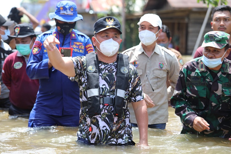 Banjir Kalteng, Gubernur Sugianto Gerak Cepat Ambil Langkah Penanganan Bantu Masyarakat Terdampak