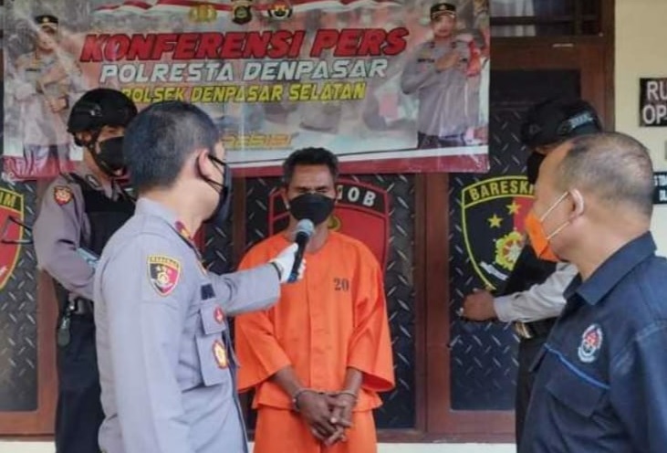 Pamer Alat Kelamin ke Karyawati Toko Kosmetik, Pria di Denpasar Ditangkap Polisi