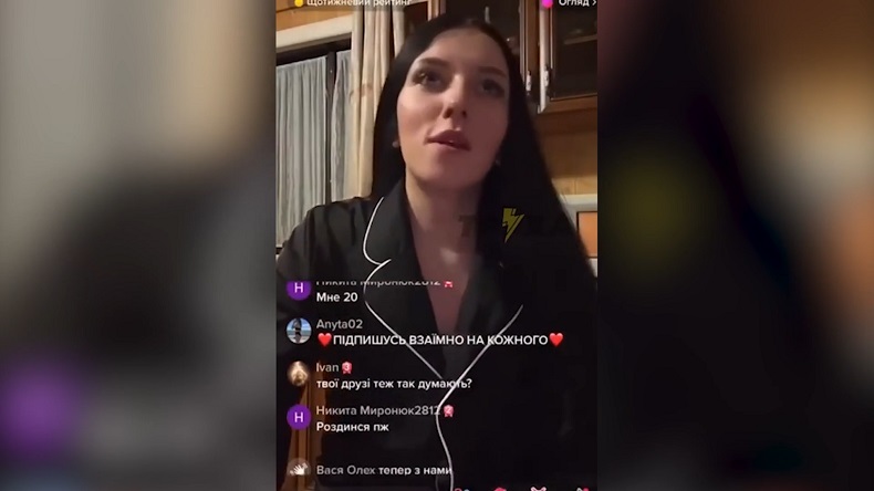 Video Siaran Langsung Pro-Rusianya Viral, Perempuan Ukraina Terima Akibatnya 
