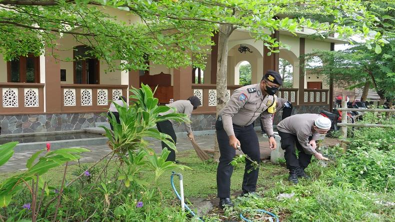 Sambut Hari Santri Nasional, Polres Sukoharjo Gelar Bakti Religi ke Sejumlah Ponpes