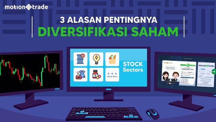 Tips MotionTrade: 3 Alasan Pentingnya Diversifikasi Saham