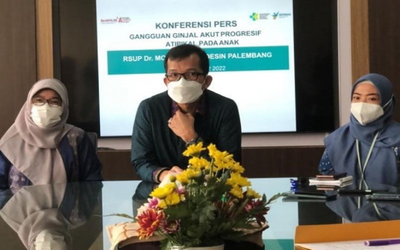 RSMH Palembang Temukan 3 Anak Gagal Ginjal Akut, 2 di Antaranya Meninggal 