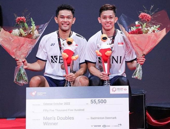 On Fire, Ini Sederet Gelar Fajar/Rian di 2022