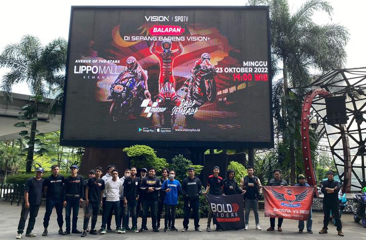 Vision+ Ajak Masyarakat Nonton Bareng MotoGP Malaysia 2022, Bagi-bagi Hadiah Menarik