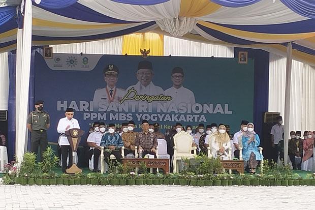 Hadiri Hari Santri di Sleman, Wapres Sebut Indonesia Adalah Negara Kesepakatan