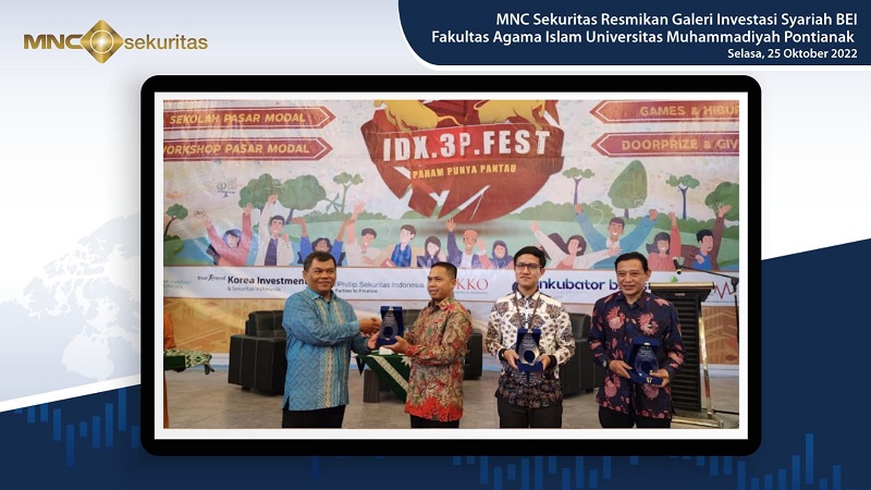 Garap Potensi Syariah, MNC Sekuritas Resmikan Galeri Investasi Syariah BEI Fakultas Agama Islam Universitas Muhammadiyah Pontianak