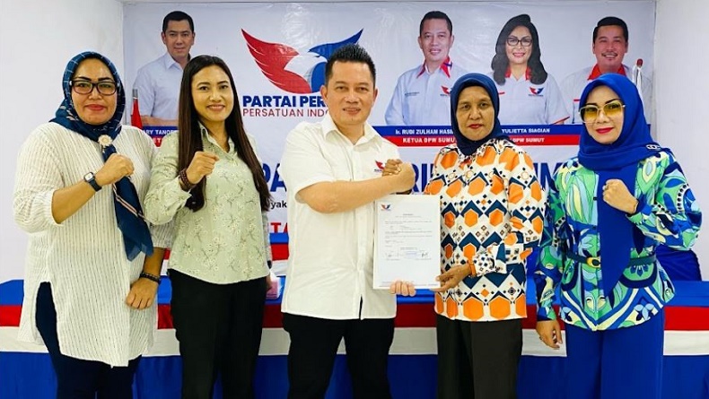 Sosok Petarung, Ade Rosda Didapuk Jadi Ketua Kartini Partai Perindo Sumut