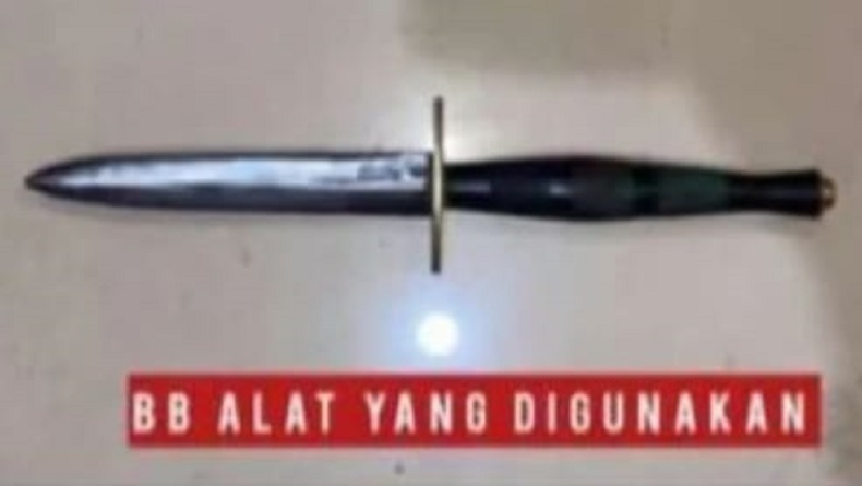 Ini Sangkur yang Dipakai Ical Habisi Nyawa Anak Pulang Ngaji di Cimahi