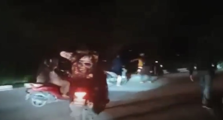 Geng Motor Balap Liar Hendak Serang Posko Damkar Dibubarkan, Polisi Keluarkan Tembakan Peringatan