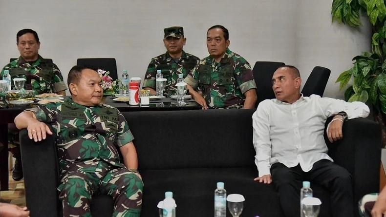Jemput KSAD Dudung, Edy Rahmayadi Teringat Memori saat Masih Menjadi Prajurit