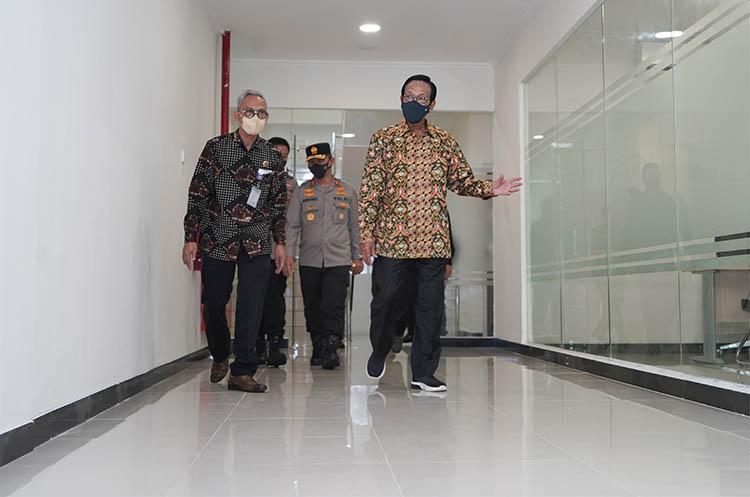 Diresmikan Sultan HB X, Gedung Inspektorat DIY Dihiasi Motif Sido Mukti dan Kawung