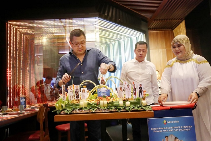 Tembus 300.000 Active Subscribers, MNC Play Gelar Syukuran 