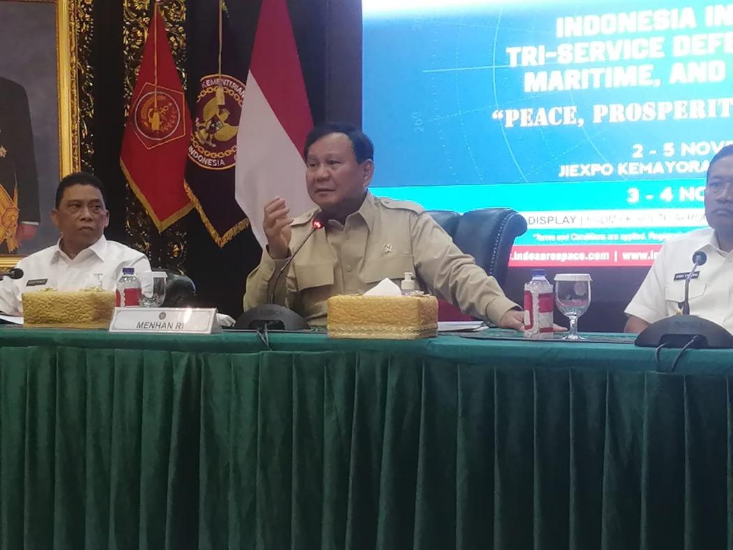 Prabowo: Indo Defence 2022 Buka Banyak Peluang Kontrak Kerja Sama Pertahanan
