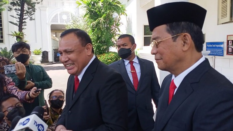 Johanis Tanak Dilantik, Firli: 5 Pimpinan KPK Akan Selamatkan Indonesia dari Praktik Korupsi