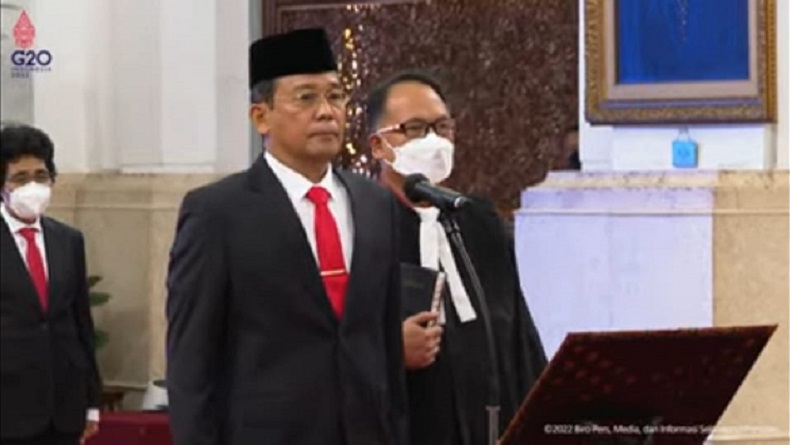 Sah, Presiden Jokowi Lantik Johanis Tanak Jadi Wakil Ketua KPK