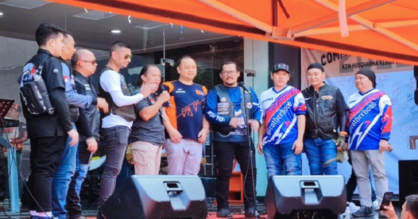 Gelar Kopdar, 130 Komunitas Motor KTM dan Husqvarna Kumpul 