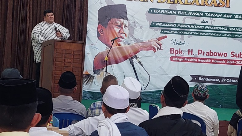 Kiai dan Pendeta di Bondowoso Deklarasi Dukung Prabowo: Dia Ikhlas, Dekat dengan Ulama