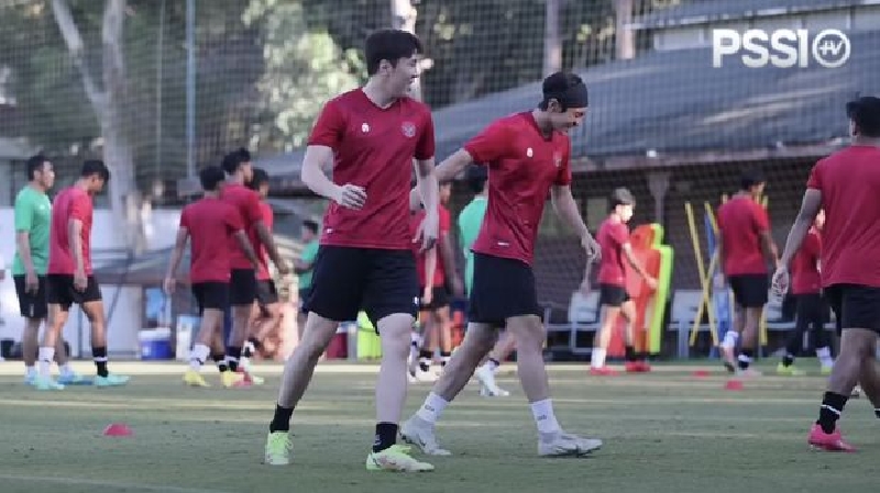 Terungkap! Ini Alasan 2 Anak Shin Tae-yong Ikut Latihan Bareng Timnas Indonesia U-20