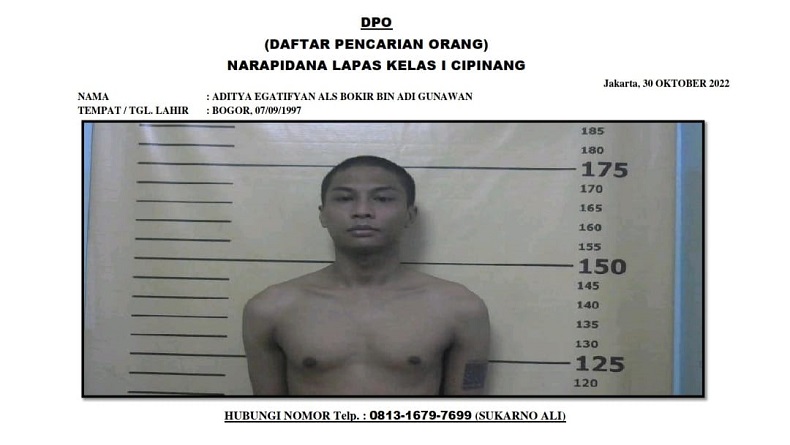 Kemenkumham Investigasi Kaburnya Napi Bandar Narkoba dari Lapas Cipinang